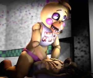 An obstacle Toy Chica..