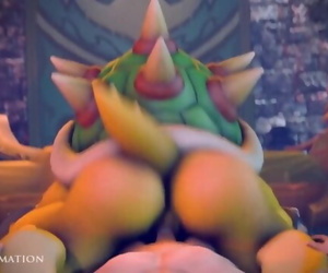 Bowser getting Plowed