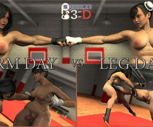 Squarepeg3D Arm Day vs Lap..