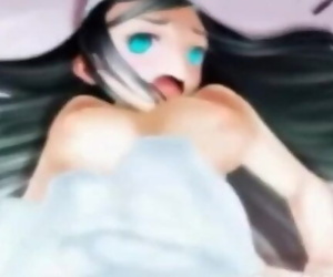 Cute 3D Hentai Young lady..